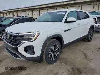 2024 Volkswagen Atlas SE with VIN 1V2LE2CA8RC263457, listed as a Copart auction lot 89281675 with 37 mi miles and Salvage title. Bid and sale history available at DreamBid. Image 1.