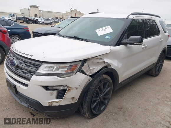 2018 Ford Explorer XLT with VIN 1FM5K7D86JGB29969, listed as a IAAI auction lot 41335917 with 63,253 mi miles and . Bid and sale history available at DreamBid. Image 16.