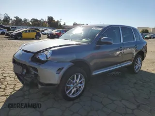 2005 Porsche Cayenne S with VIN WP1AB29P95LA62169, listed as a Copart auction lot 42992215 with 291,368 mi miles and Salvage Title. Bid and sale history available at carsss.com. Image 1.