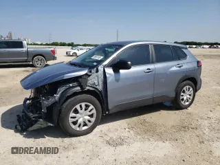 2022 Toyota Corolla Cross L with VIN 7MUAAAAG9NV014492, listed as a Copart auction lot 55693165 with 29,058 mi miles and Salvage title. Bid and sale history available at DreamBid. Image 1.