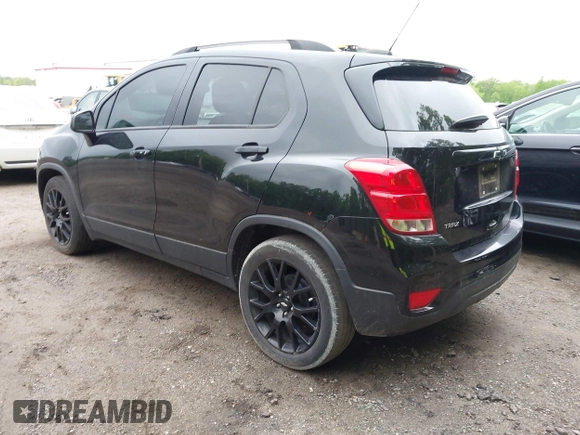 2021 Chevrolet Trax LT with VIN KL7CJLSB5MB322117, listed as a IAAI auction lot 42161568 with 63,344 mi miles and . Bid and sale history available at DreamBid. Image 3.