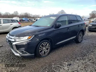 2016 Mitsubishi Outlander SE with VIN JA4AZ3A35GZ039509, listed as a Copart auction lot 43313725 with 53,630 mi miles and Salvage title. Bid and sale history available at DreamBid. Image 1.