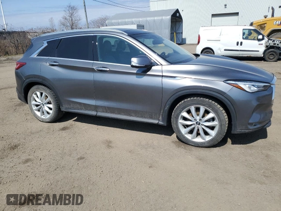 2019 Infiniti QX50 Essential z VIN 3PCAJ5M36KF110008, wystawiony jako Copart lot #53867995 z przebiegiem 106 978 mil mil oraz Szkoda całkowita • Salvage title. Historia ofert i sprzedaży dostępna na DreamBid. Obrazek 4.