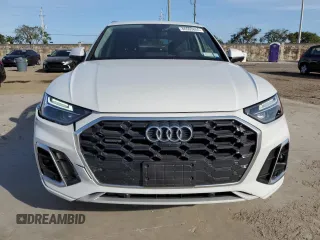2024 Audi Q5 S line Premium Plus with VIN WA1EAAFY5R2093700, listed as a Copart auction lot 49929145 with 5,312 mi miles and Salvage Title. Bid and sale history available at carsss.com. Image 5.
