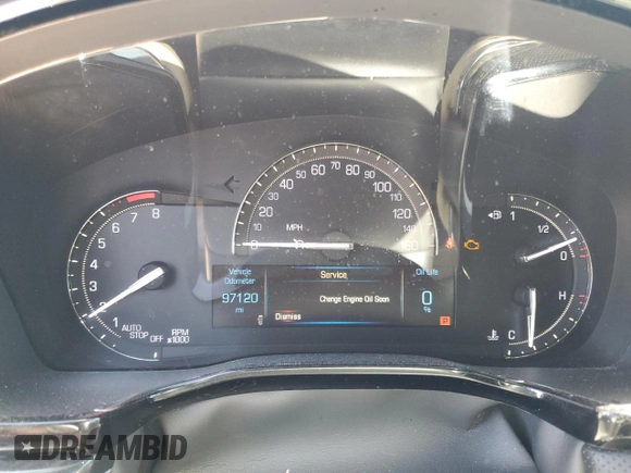 2018 Cadillac XT5 AWD with VIN 1GYKNBRS3JZ202820, listed as a Copart auction lot 53947365 with 97,120 mi miles and Salvage title. Bid and sale history available at DreamBid. Image 9.