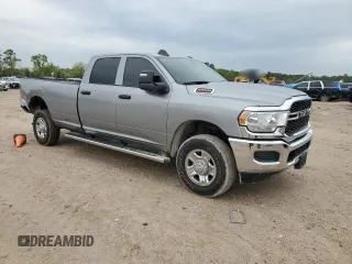 2024 Ram 2500 Tradesman with VIN 3C6UR5HJ5RG169223, listed as a Copart auction lot 50256095 with 7,506 mi miles and Salvage title. Bid and sale history available at DreamBid. Image 4.