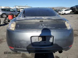 2006 Mitsubishi Eclipse GS with VIN 4A3AK24F76E031182, listed as a Copart auction lot 89296605 with 185,504 mi miles and Salvage Title. Bid and sale history available at carsss.com. Image 6.
