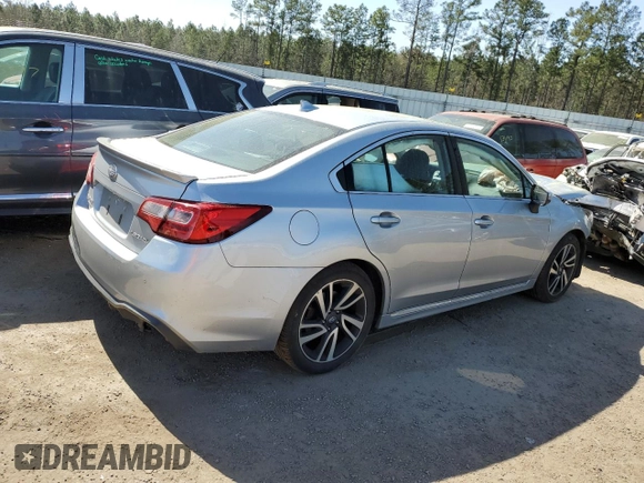 2019 Subaru Legacy Sport with VIN 4S3BNAS66K3010440, listed as a Copart auction lot 43026523 with 37,931 mi miles. Bid and sale history available at carsss.com. Image 3.