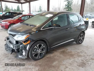 2018 Chevrolet Bolt EV Premier with VIN 1G1FX6S04J4138178, listed as a IAAI auction lot 41686073 with 46,698 mi miles. Bid and sale history available at carsss.com. Image 2.