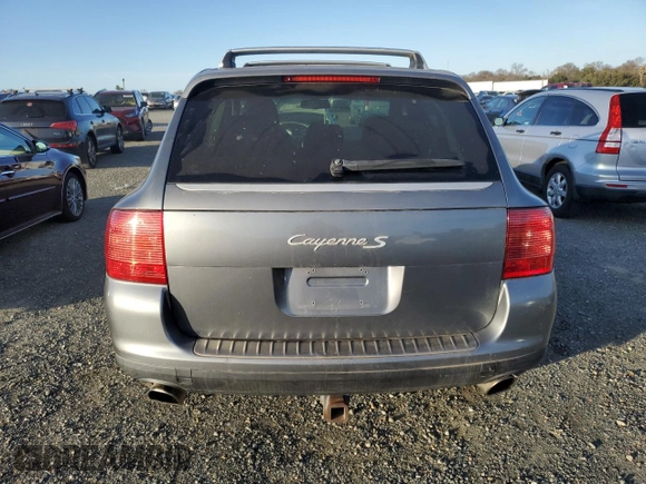 2004 Porsche Cayenne S with VIN WP1AB29PX4LA74460, listed as a Copart auction lot 44071395 with 111,419 mi miles and Clean Title. Bid and sale history available at carsss.com. Image 6.