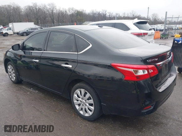 2017 Nissan Sentra SV with VIN 3N1AB7AP4HL716145, listed as a IAAI auction lot 38375506 with 72,643 mi miles and . Bid and sale history available at DreamBid. Image 3.