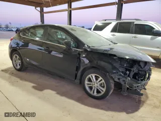 2017 Chevrolet Cruze LT with VIN 3G1BE6SMXHS520832, listed as a Copart auction lot 42002865 with 72,430 mi miles and Salvage Title. Bid and sale history available at carsss.com. Image 4.