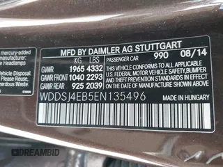 2014 Mercedes-Benz CLA 250 с VIN WDDSJ4EB5EN135496, выставлен на аукционе IAAI как лот 42073781 с пробегом 155 671 миль миль и . История ставок и продаж доступна на DreamBid. Изображение 9.