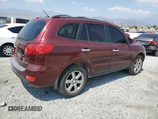 2007 Hyundai Santa Fe SE with VIN 5NMSH13E97H022541, listed as a Copart auction lot 64692595 with 172,748 mi miles and Salvage title. Bid and sale history available at DreamBid. Image 3.