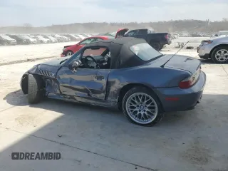 2000 BMW Z3 2.8 with VIN 4USCH3348YLF43514, listed as a Copart auction lot 49419295 with 139,107 mi miles and Salvage title. Bid and sale history available at DreamBid. Image 2.