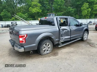 2020 Ford F-150 XL with VIN 1FTEW1CPXLFA13083, listed as a Copart auction lot 55293305 with 71,644 mi miles and Salvage title. Bid and sale history available at DreamBid. Image 3.