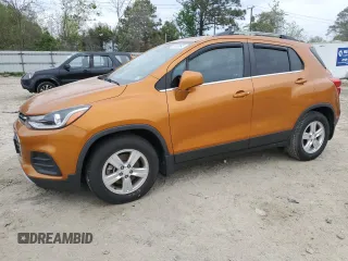 2017 Chevrolet Trax LT with VIN 3GNCJLSB9HL167599, listed as a Copart auction lot 53335645 with 73,904 mi miles and Clean Title. Bid and sale history available at carsss.com. Image 1.