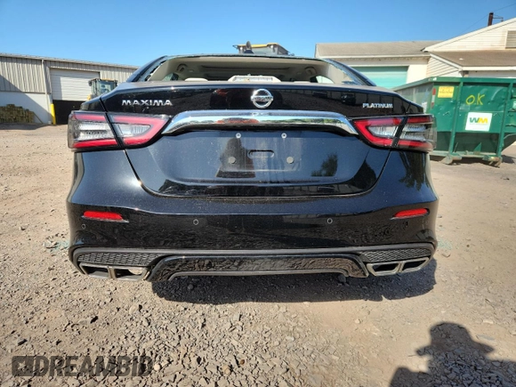 2020 Nissan Maxima Platinum with VIN 1N4AA6FV7LC367963, listed as a Copart auction lot 62032735 with 46,026 mi miles and Salvage title. Bid and sale history available at DreamBid. Image 6.