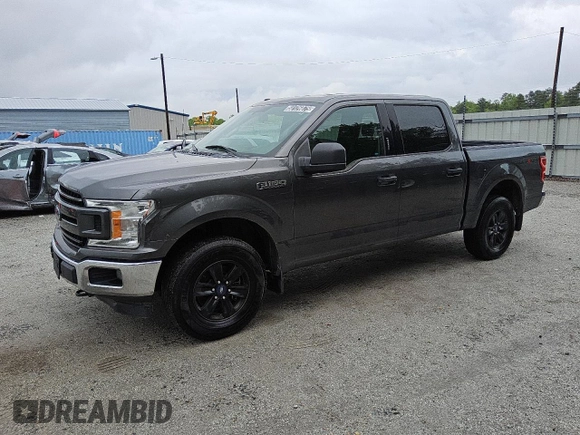 2018 Ford F-150 XL with VIN 1FTEW1EB6JFA50789, listed as a Copart auction lot 50126075 with 149,951 mi miles and Clean Title. Bid and sale history available at carsss.com. Image 1.