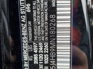 2021 Mercedes-Benz CLA with VIN W1K5J4HB9MN180268, listed as a Copart auction lot 88046115 with 58,172 mi miles and Salvage Title. Bid and sale history available at carsss.com. Image 12.