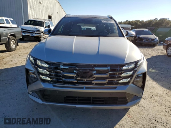 2025 Hyundai Tucson Limited with VIN 5NMJE3DE7SH487116, listed as a Copart auction lot 87692695 with 435 mi miles and Salvage Title. Bid and sale history available at carsss.com. Image 5.