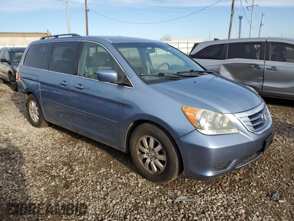 2010 Honda Odyssey EX with VIN 5FNRL3H47AB029893, listed as a Copart auction lot 49416845 with 104,853 mi miles and Salvage Title. Bid and sale history available at carsss.com. Image 4.