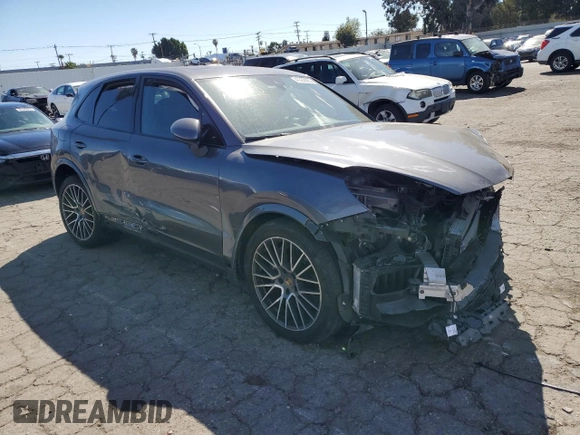 2022 Porsche Cayenne Turbo S E-Hybrid with VIN WP1AA2AY9NDA03317, listed as a Copart auction lot 47433095 with Not provided miles and Salvage title. Bid and sale history available at DreamBid. Image 4.
