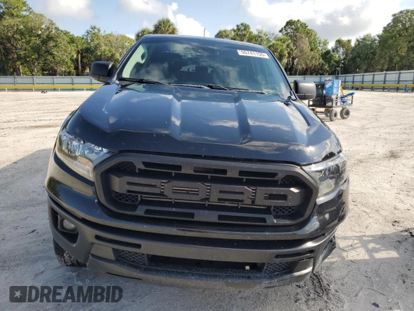2021 Ford Ranger XL with VIN 1FTER4EHXMLD15412, listed as a Copart auction lot 55741155 with 45,794 mi miles and Salvage title. Bid and sale history available at DreamBid. Image 5.