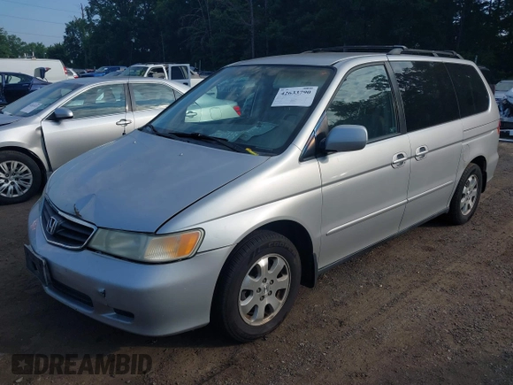 2003 Honda Odyssey EX-L with VIN 5FNRL18913B061340, listed as a IAAI auction lot 42633790 with 1,281,195 mi miles and . Bid and sale history available at DreamBid. Image 17.