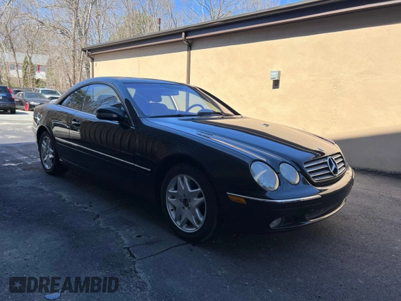 2002 Mercedes-Benz CL 500/600 z VIN WDBPJ75J12A028536, wystawiony jako Copart lot #46783965 z przebiegiem 28 608 mil mil oraz Czysty tytuł • Clean title. Historia ofert i sprzedaży dostępna na DreamBid. Obrazek 1.