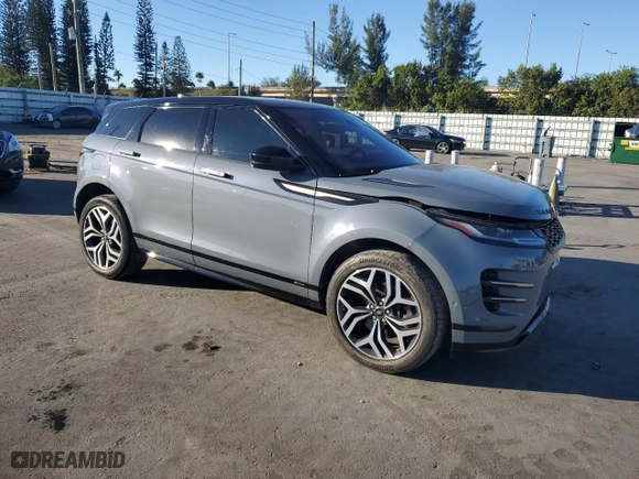 2020 Land Rover Range Rover Evoque First Edition with VIN SALZL2FXXLH096748, listed as a Copart auction lot 87894045 with 29,176 mi miles and Non Repairable. Bid and sale history available at carsss.com. Image 4.