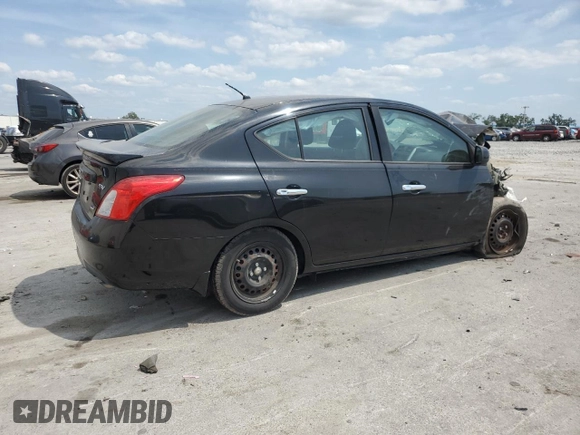 2014 Nissan Versa SV with VIN 3N1CN7AP1EL828753, listed as a Copart auction lot 54168155 with 86,369 mi miles and Salvage Title. Bid and sale history available at DreamBid. Image 3.