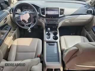 2018 Honda Pilot EX-L with VIN 5FNYF6H62JB043318, listed as a Copart auction lot 57853335 with 57,354 mi miles and Salvage title. Bid and sale history available at DreamBid. Image 8.