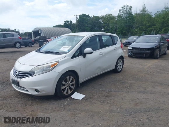 2014 Nissan Note S with VIN 3N1CE2CP3EL411201, listed as a IAAI auction lot 42661992 with 164,221 mi miles and . Bid and sale history available at DreamBid. Image 2.