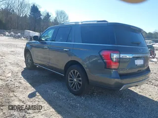 2020 Ford Expedition Limited with VIN 1FMJU1KT6LEA72281, listed as a IAAI auction lot 41195581 with 120,839 mi miles. Bid and sale history available at carsss.com. Image 3.
