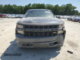2021 Chevrolet Silverado 1500 Custom with VIN 1GCPWBEK1MZ241845, listed as a Copart auction lot 52790415 with 133,480 mi miles and Salvage Title. Bid and sale history available at DreamBid. Image 5.