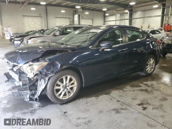 2016 Mazda 3 i Touring with VIN JM1BM1V78G1318882, listed as a Copart auction lot 54167045 with 146,412 mi miles and Non Repairable. Bid and sale history available at DreamBid. Image 1.