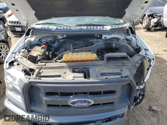 2016 Ford F-150 XL with VIN 1FTMF1CP3GKE99812, listed as a Copart auction lot 48350355 with 115,561 mi miles and Salvage Title. Bid and sale history available at carsss.com. Image 11.