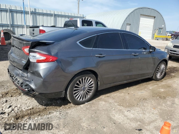 2016 Ford Fusion Titanium with VIN 3FA6P0D98GR205175, listed as a Copart auction lot 54261925 with 115,056 mi miles and Salvage title. Bid and sale history available at DreamBid. Image 3.