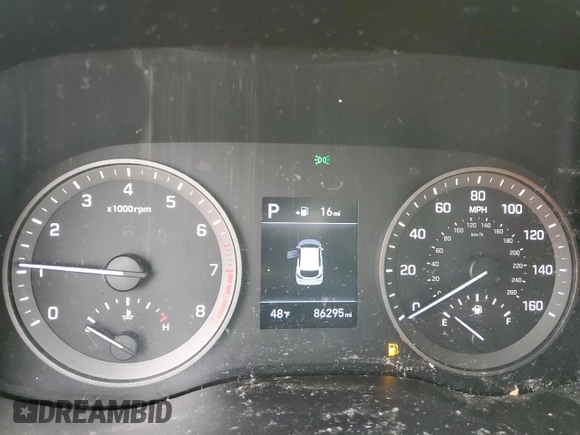 2019 Hyundai Tucson Value with VIN KM8J3CA48KU853204, listed as a Copart auction lot 44832535 with 86,295 mi miles and Non repairable. Bid and sale history available at DreamBid. Image 9.