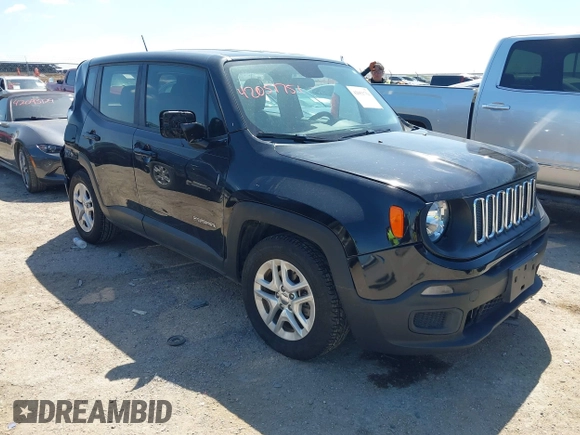 2017 Jeep Renegade Sport с VIN ZACCJAABXHPG17623, выставлен на аукционе IAAI как лот 42051751 с пробегом 102 172 миль миль и . История ставок и продаж доступна на DreamBid. Изображение 1.