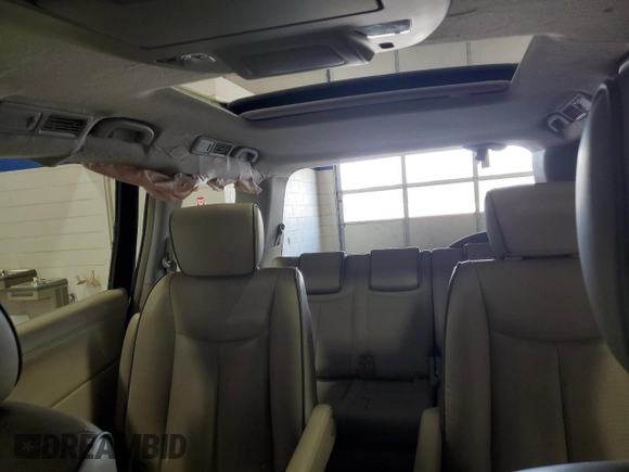 2014 Nissan Quest SL with VIN JN8AE2KP2E9106257, listed as a Copart auction lot 53432815 with 140,038 mi miles and Salvage Title. Bid and sale history available at carsss.com. Image 10.