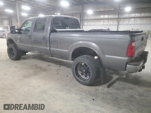 2014 Ford F-350 Platinum with VIN 1FT7W3BT5EEB29237, listed as a Copart auction lot 75745264 with 284,112 mi miles and Salvage title. Bid and sale history available at DreamBid. Image 2.
