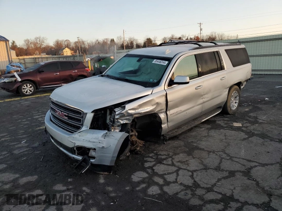 2016 GMC Yukon XL SLE with VIN 1GKS2FKC0GR167871, listed as a Copart auction lot 85446244 with 137,138 mi miles and Salvage Title. Bid and sale history available at DreamBid. Image 1.