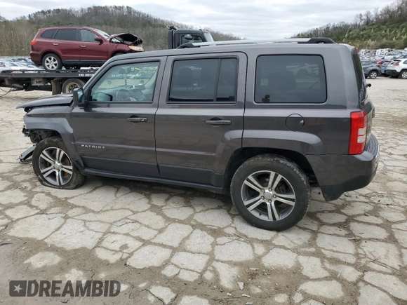 2017 Jeep Patriot High Altitude with VIN 1C4NJRFBXHD162481, listed as a Copart auction lot 51171675 with 90,895 mi miles and Salvage Title. Bid and sale history available at carsss.com. Image 2.