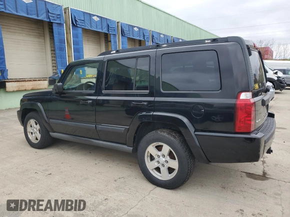 2007 Jeep Commander Sport z VIN 1J8HG48K97C527502, wystawiony jako Copart lot #52362625 z przebiegiem 156 639 mil mil oraz Czysty tytuł • Clean title. Historia ofert i sprzedaży dostępna na DreamBid. Obrazek 2.