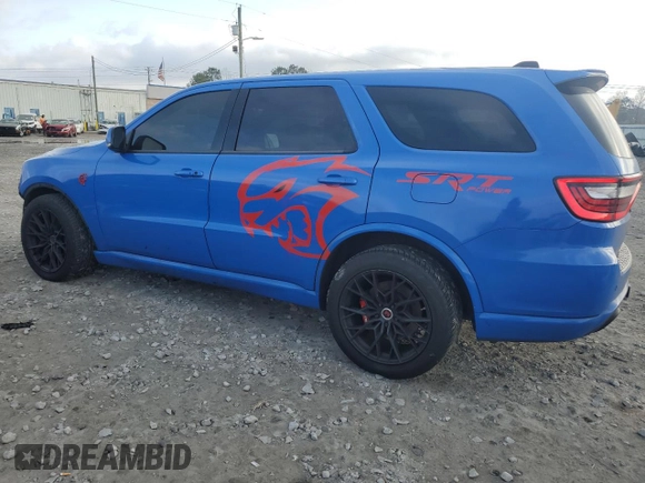 2021 Dodge Durango SRT Hellcat with VIN 1C4SDJH91MC643158, listed as a Copart auction lot 42812575 with 51,065 mi miles and Salvage Title. Bid and sale history available at DreamBid. Image 2.