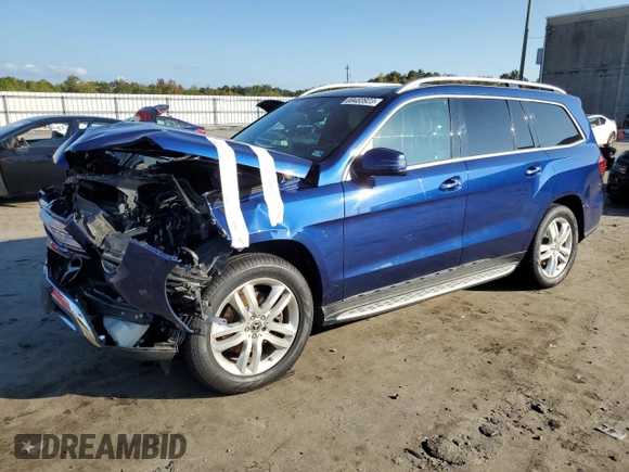2019 Mercedes-Benz GLS with VIN 4JGDF6EEXKB235029, listed as a Copart auction lot 69483923 with 61,510 mi miles. Bid and sale history available at carsss.com. Image 1.