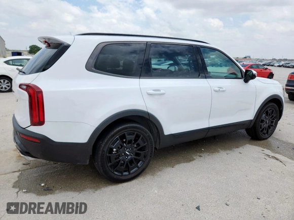 2022 Kia Telluride SX with VIN 5XYP5DHC2NG196482, listed as a Copart auction lot 59324935 with 17,850 mi miles and Clean title. Bid and sale history available at DreamBid. Image 3.