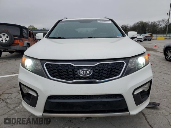 2012 Kia Sorento SX with VIN 5XYKWDA28CG237882, listed as a Copart auction lot 50886055 with 180,273 mi miles and Salvage Title. Bid and sale history available at carsss.com. Image 5.
